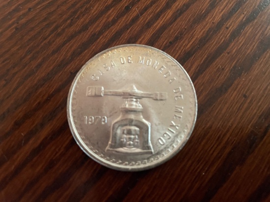 Mexico Onza Silver Coin Balance Scale/Coin Press (100) HBC