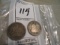 1853 and 1854 US Quarters (2)