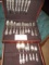 1896 Wallace “Lucerne” 56 piece Sterling Silver, no monogram set with case, 1397g