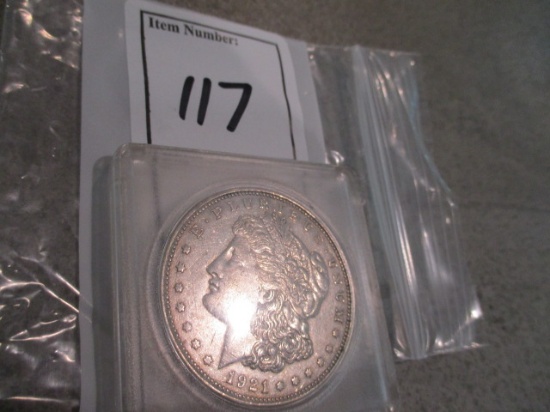 1921 Morgan Dollar Slabbed