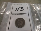 1835 5 Cent VG