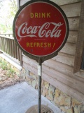 Coke Pedestal Sign 72