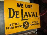 We Use De Laval Sign