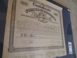 Confederate States of America $500 Bond
