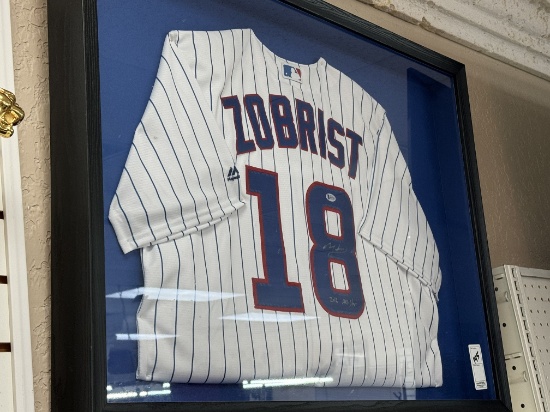 Cubs Ben Zobrist Signed Jersey