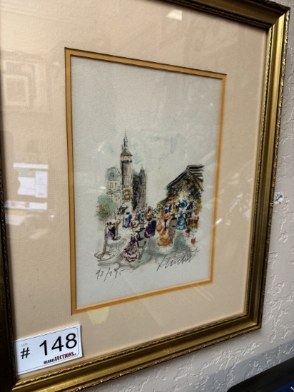 Set of 3 Signed, Numbered Water Colors