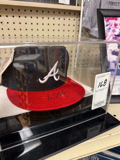 Greg Maddux Signed Brave Hat