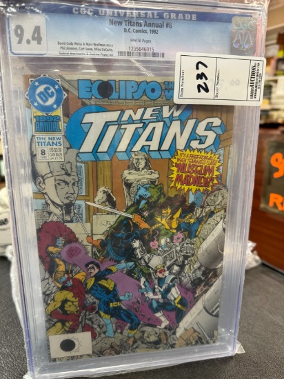 DC Eclipso New Titans Annual #8 9.4