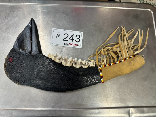 Jaw Bone Hatchet Art