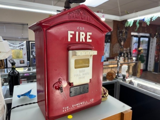 Gamewell Co Fire Alarm Box