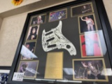 50 Years of Rock History Signed Fender Pick Guard; Alice Cooper, Brian Johnson, Dimebag Darrel, Davi