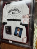 Muhammad Ali Signed Robe Framed