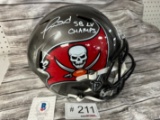 Ronald Jones Bucs Signed Helmet
