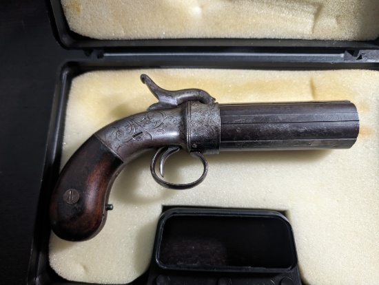 Allen & Thurber Shotgun Hammer Pepperbox