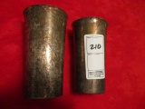 Sterling Silver Frank Whiting & Co Tumblers (2) 240g