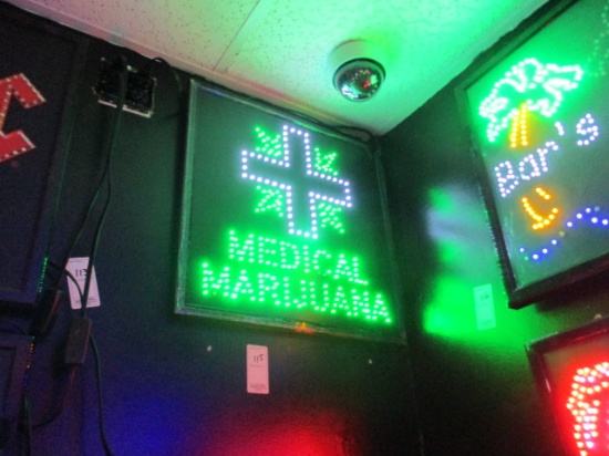 Medical Marijuana LED Sign