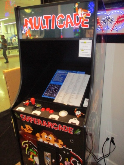 Stand-Up Style Multicade Arcade