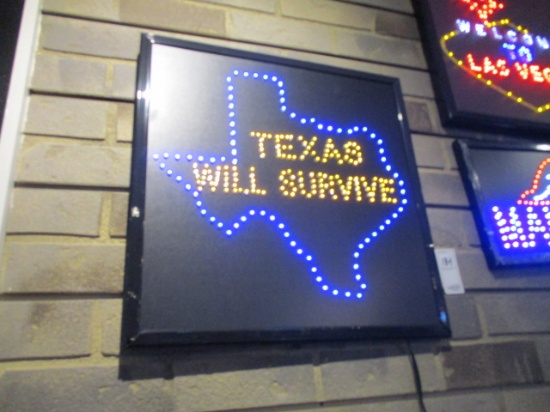 Texas Will Survive LED Sign