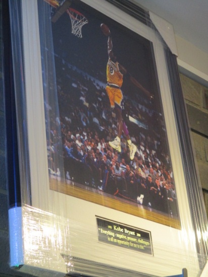 Kobe Bryant Framed Print