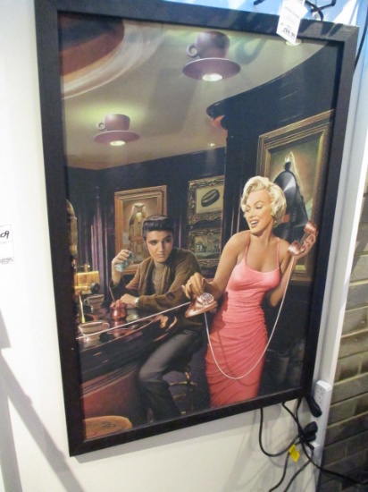 Marilyn Monroe and Elvis Print
