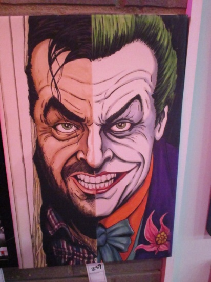 Jack Nicholson The Shining and Joker Art