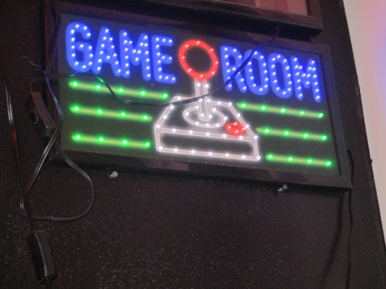 Game Room LED Sign