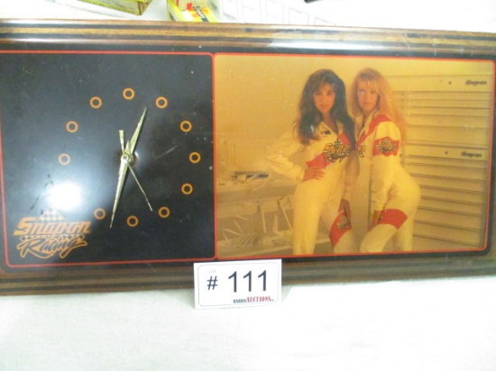 Vintage Snap On Tool Clock