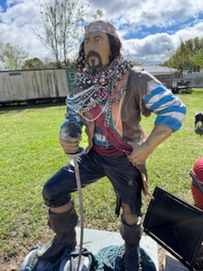 Lifesize Pirate Figurine