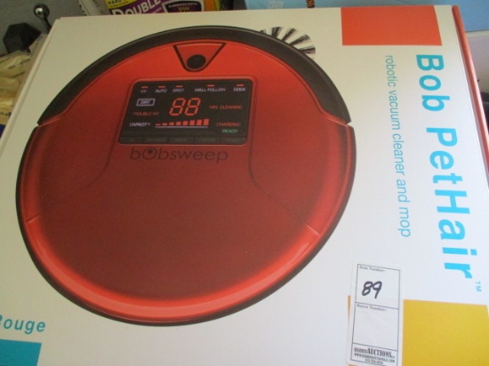 Bobsweep Robotic Vacuum Cleaner NIB