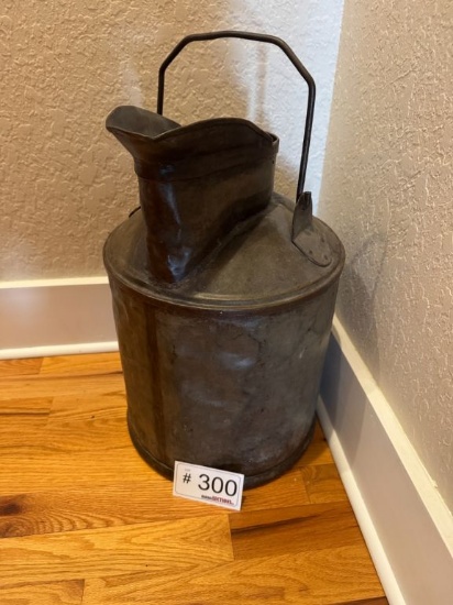 Vintage Garage Water Can