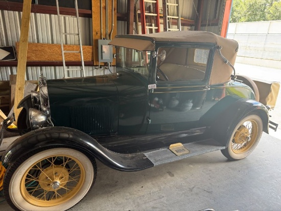 1929 Ford Model A VIN A2458055
