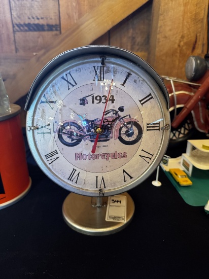 Motorcycle Head Lamp Clock