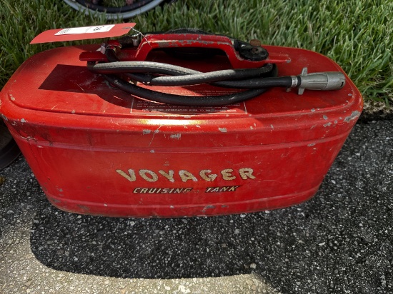 Vintage Voyager Boat Gas Tank