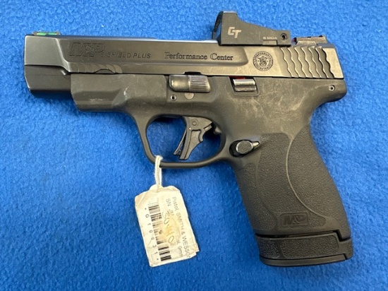 Smith & Wesson Performance Center Model M&P 9 Shield Plus 9mm Pistol w/ Crimson Trace Red Dot