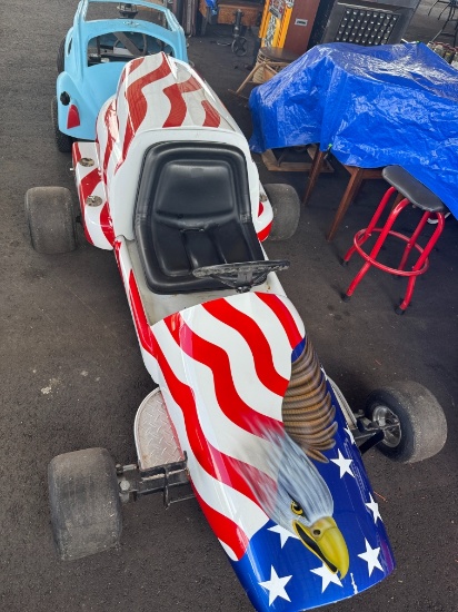 Shriner's Go-Kart Body Modified w/ Honda Motor
