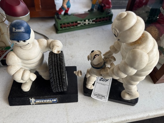 Michelin Man Figurines (2)