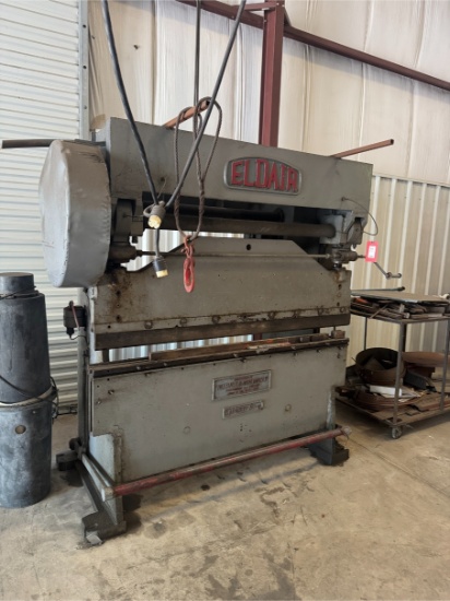 Weldall & Assembly Eldair 5' Press Brake w/ Assorted Adapters
