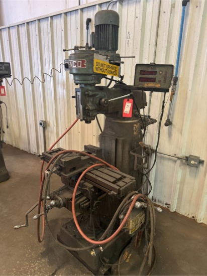 Enco Milling Machine w/ Enco Counter