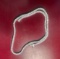 22” 14kt White Gold Diamond Necklace With 136 Round Cut Diamonds Approx. 24.50 Ct. TW 62.8 Grams