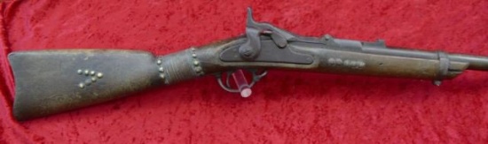 50 cal Springfield Trapdoor Indian Gun