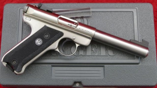 NIB Ruger Mark II 22 cal. Target Pistol