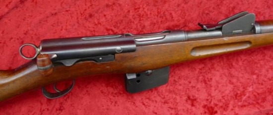 Swiss Model 1889 Straight Pull Rifle