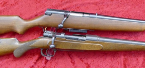 Pair of Bolt Action Shotguns