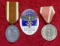 Lot of 3 WWII German Medals