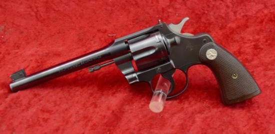 Fine Pre War Colt Officer's Model 22 cal. Revolver