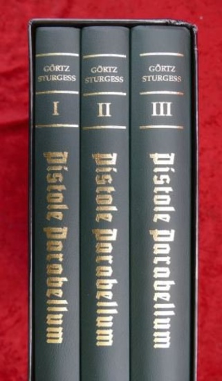 3 Volume Set Pistole Parabellum (Luger) Books