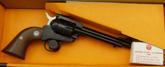NIB Ruger Single Six 22 cal. Convertible Pistol