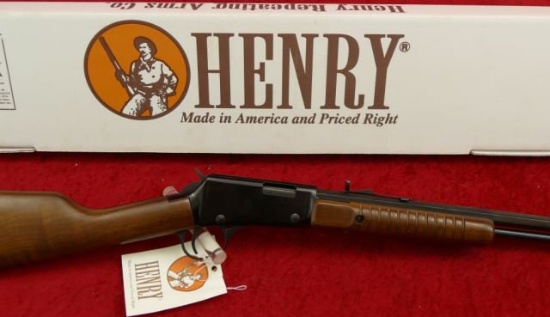 Henry 22 cal. Pump Action Rifle