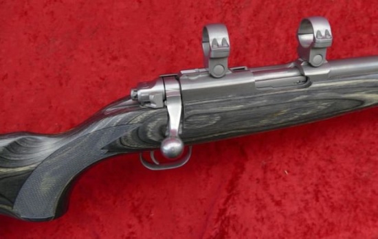 Ruger SS 77/17 Grey Laminate Rifle