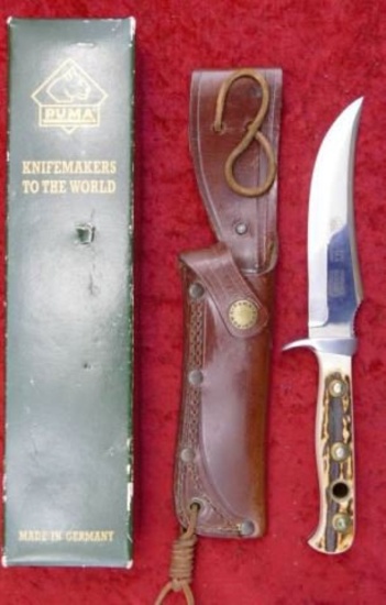 PUMA Model 6393 Hunting Knife w/Box
